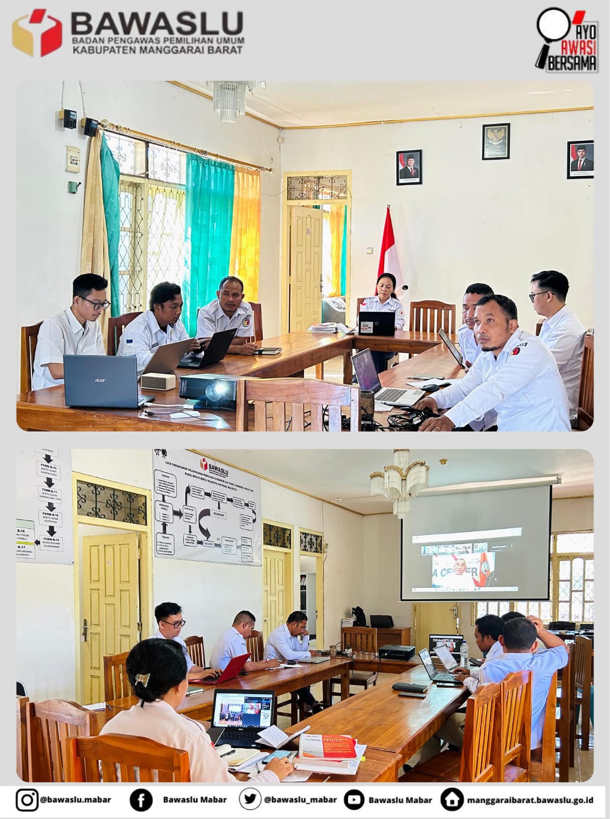  Kegiatan  Diskursus Hukum Gelar Bawaslu NTT