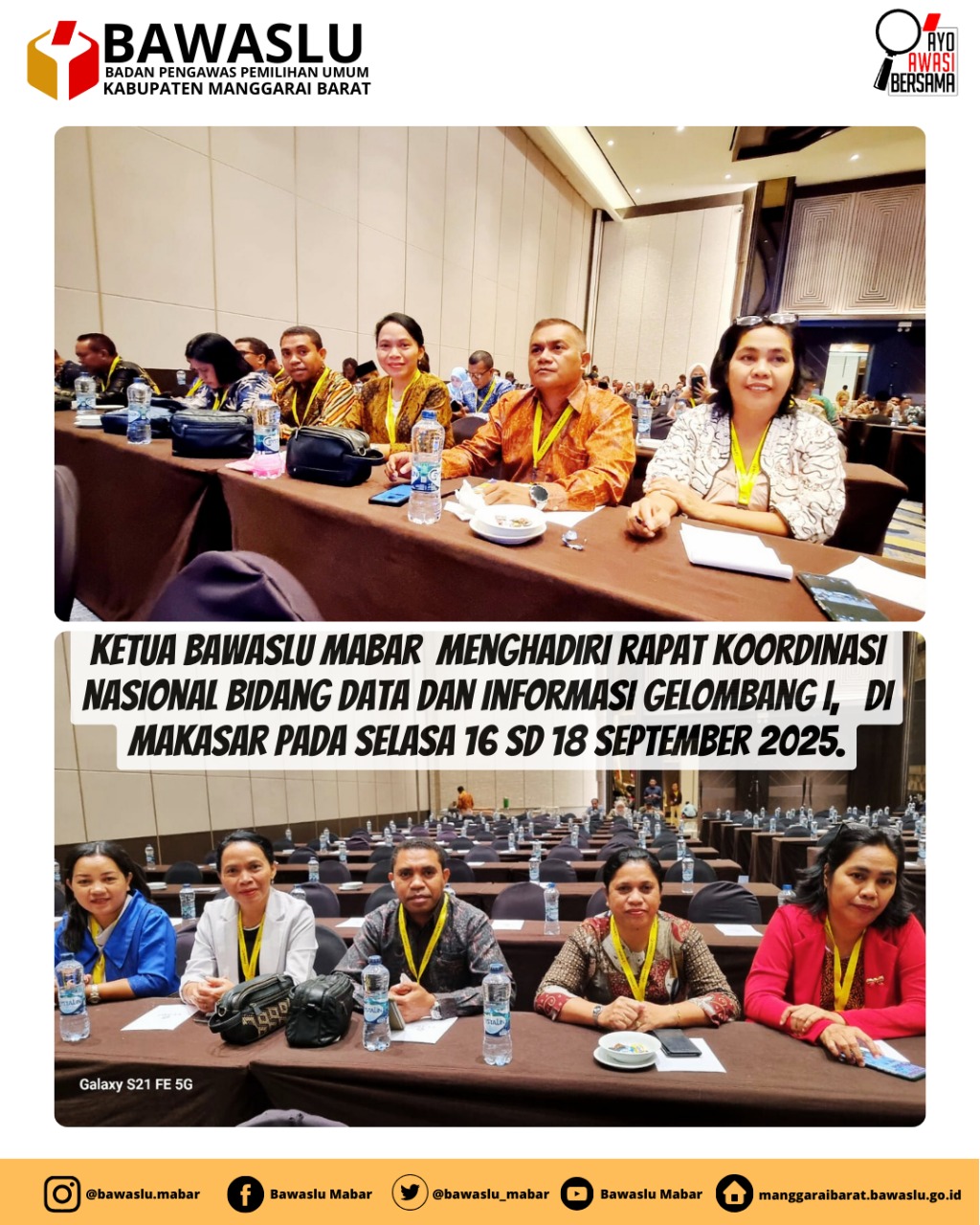 Rapat Koordinasi Nasional Bidang Data dan Informasi