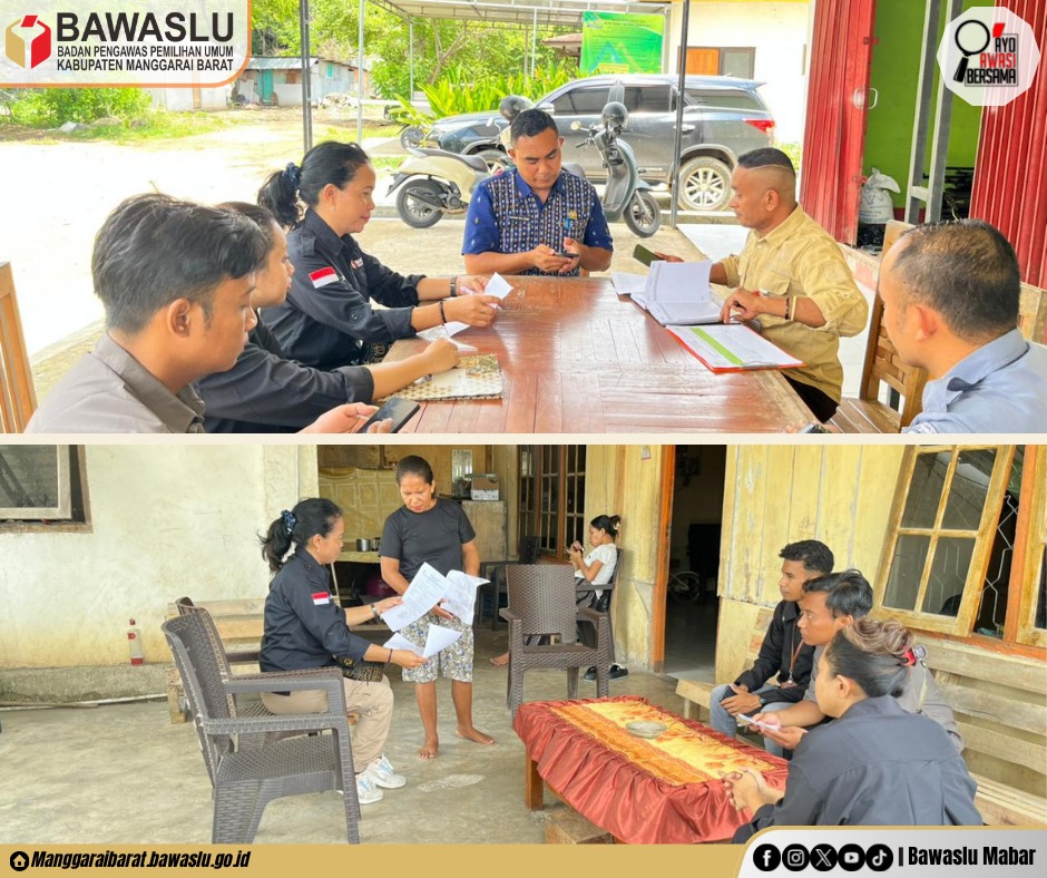 Bawaslu Mabar Lakukan Uji Petik