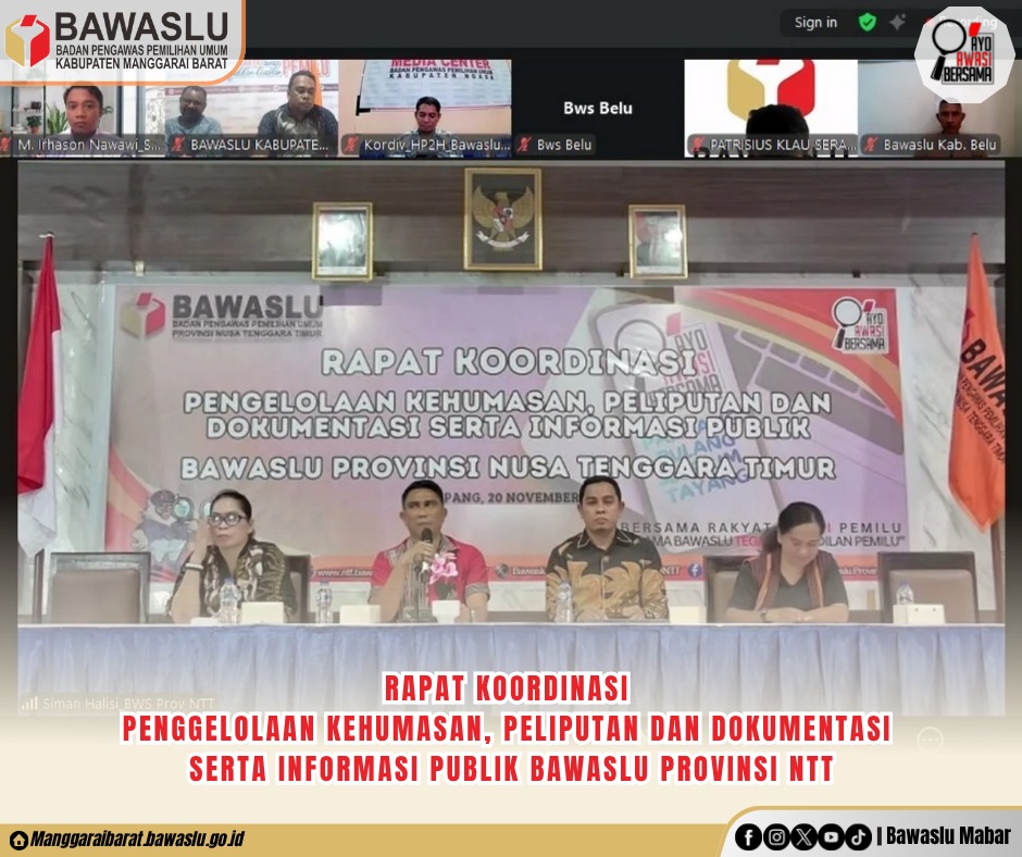 Humas  Adalah Pintu Utama Menyampaikan  Informasi Kelembagaan Bawaslu