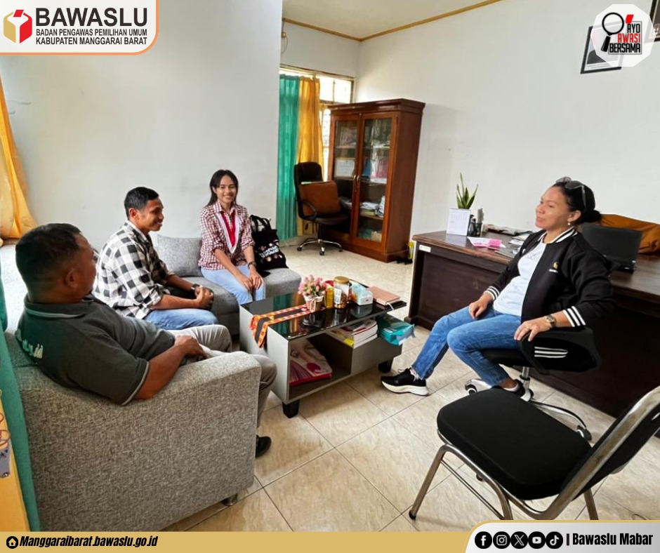 Bawaslu Manggarai Barat Terima Kunjungan GMNI Caretaker, Perkuat Kolaborasi Demokrasi