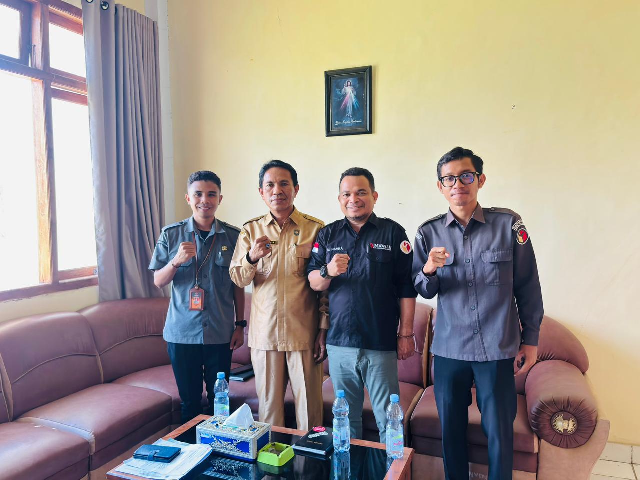 Bawaslu Manggarai Barat Koordinasi dengan Disdukcapil, Perkuat Akurasi Data Pemilih 2026