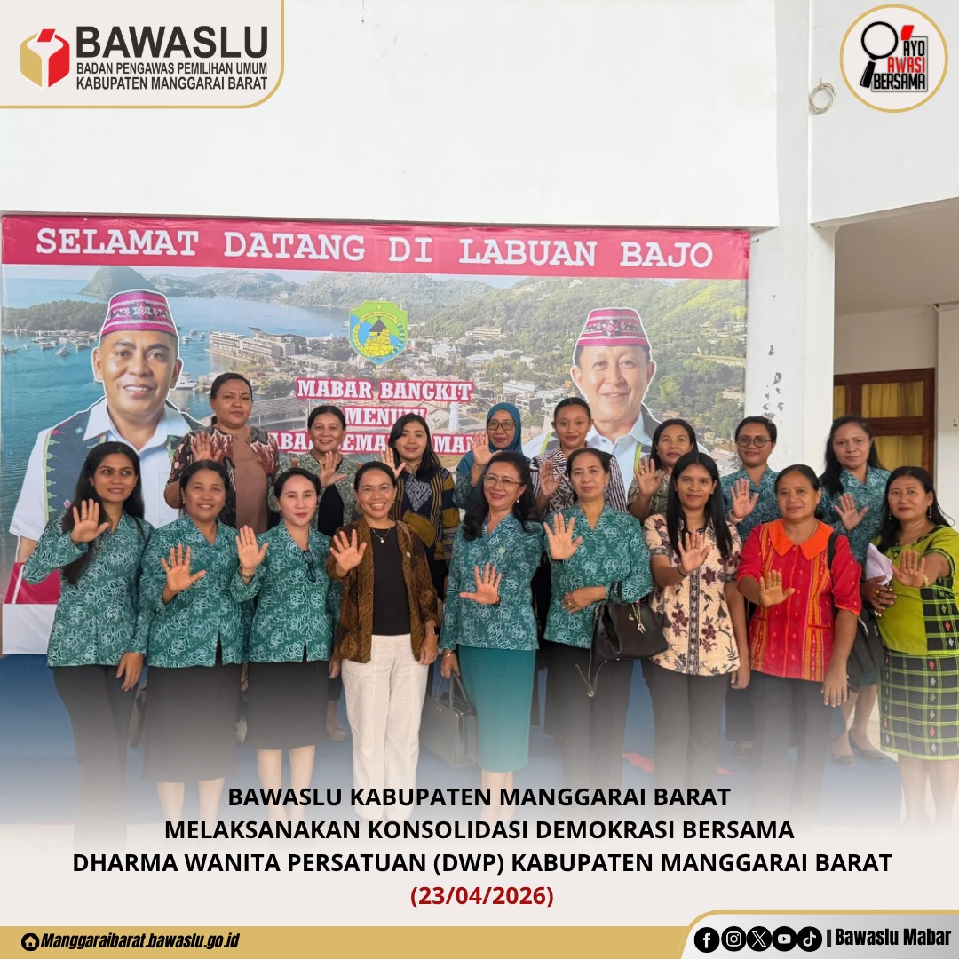 Perempuan di Garda Depan  Bawaslu Manggarai Barat Perluas Kemitraan dengan Tim Penggerak PKK untuk Konsolidasi Demokrasi 
