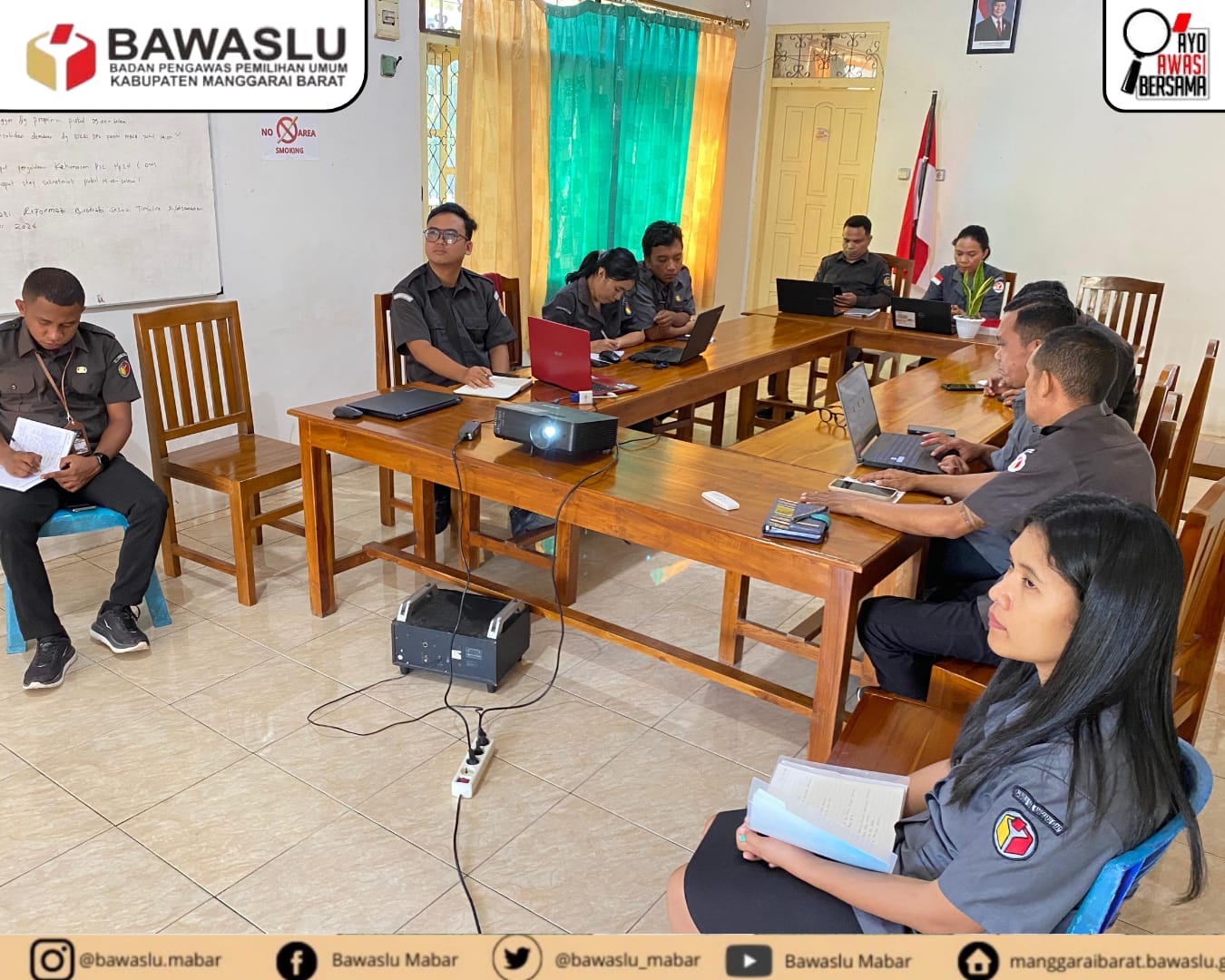 Bawaslu Manggarai Barat Perkuat Pemahaman Sengketa Pemilu Melalui Tos Barista Yang Di Gelar Bawaslu NTT