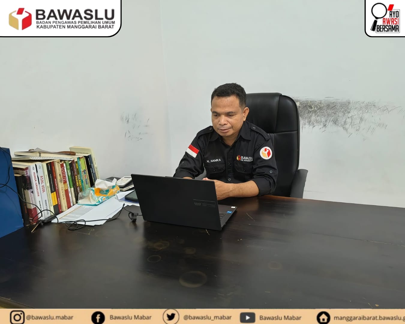Perkuat Pengelolaan JDIH, Bawaslu Provinsi NTT Bersama Bawaslu Kabupaten/Kota Se-NTT Melaksanakan Rapat Kerja Daring