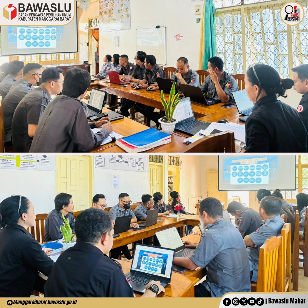 Selaras Edisi V: Bawaslu Manggarai Barat Tingkatkan Pemahaman Regulasi Tahapan Pencalonan