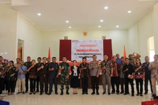 Peserta Rakor Netralitas ASN, TNI, dan Polri