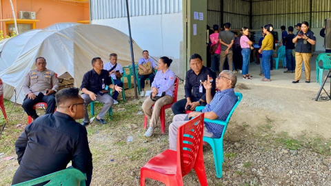 Pembukaan Sortir Surat Suara Mabar