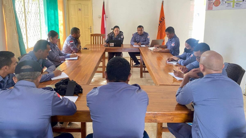 Rapat Rutin Mingguan Bawaslu Mabar