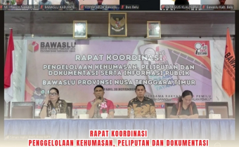 Humas  Adalah Pintu Utama Menyampaikan  Informasi Kelembagaan Bawaslu