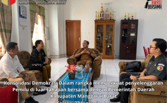 Dorong Demokrasi Berkualitas, Bawaslu Manggarai Barat Gelar Konsolidasi Bersama Pemerintah Daerah 