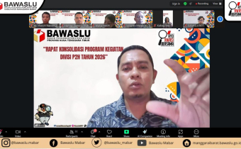 Bawaslu Mabar Hadiri Rapat Evaluasi Pencegahan Bawaslu NTT