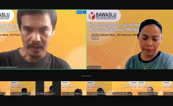 Bawaslu Mabar Komitmen Tingkatkan Kinerja Melalui Rapat Pemaparan Jurnal Kerja Harian