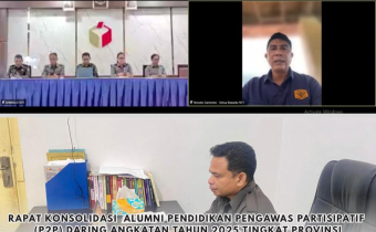 Bawaslu Manggarai Barat Hadiri Rapat Konsolidasi Alumni P2P Tingkat Provinsi NTT