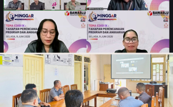 Bawaslu NTT Tekankan Pentingnya Perencanaan Program Dan Anggaran dalam Mewujudkan Tata Kelola Pemilu Berkualitas
