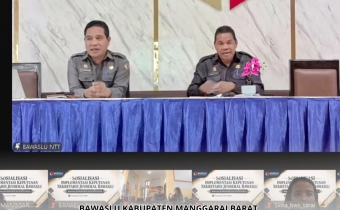 PERKUAT DISIPLIN PEGAWAI, BAWASLU PROVINSI NTT SOSIALISASIKAN KEPUTUSAN SEKRETARIS JENDERAL BAWASLU NOMOR B-1634/KP.10/SJ/05/2026