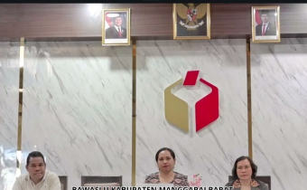 Bawaslu Manggarai Barat Komitmen Tingkatkan Layanan Advokasi Hukum Lewat Raker Bawaslu NTT