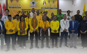 Bawaslu Manggarai Barat Hadiri Musda V Partai Golkar Di Hotel Green Prundi Sebagai Undangan 