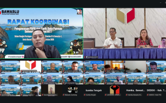 Kawal Akurasi Data Pemilih, Bawaslu Manggarai Barat Laporkan Temuan Pemilih Nonaktif Dan Pemilih Baru