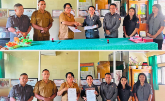 Bawaslu Kabupaten Manggarai Barat Jalin Kerja Sama Dengan SMKN 1 Labuan Bajo Untuk Perkuat Pengawasan Partisipatif Dan Edukasi Pemilih Pemula