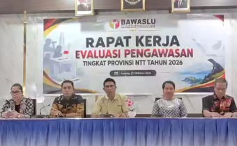 Perkuat Kinerja Kelembagaan, Bawaslu NTT Gelar Evaluasi Pengawasan